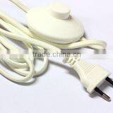 VDE Foot Switch Power Cord Plug
