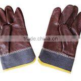 Cow Leather Short Welding Gloves thumbnail-1