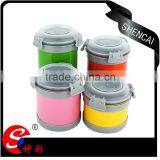 4pcs Stainless Steel Sealed Canister Set/ Tea Coffee Sugar Jar Canister/ Spice Storage Bottle thumbnail-5