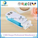 Multi Usb Travel Charger Home Charger Wall Charger EU,US, AU Plug thumbnail-3