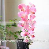High Simulation Butterfly Orchid a Plastic Handle Great Branches 11 Head Simulation Flowers/wedding Decoration thumbnail-3