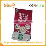2016 Hot Selling Factory Price Menu Holder Restaurant Power Bank thumbnail-1