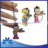 Wholesale Promotional Item Custom-logo Soft Pvc Keychain,rubber Keychain