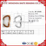 Dragon Embossed Handbag Aluminum Snap Hook ,No Tensile Strength Carabiner Bit Aluminum Snap Hook, Colorful Aluminum Hook thumbnail-4