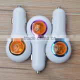 Newest Style Mobile 3 Usb Ports LED Car Battery Charger thumbnail-1