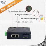 IP40 fast ethernet 20km 10/100Base-TX to 100Base-FX industrial network switches