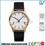 PVD Satin Gold Case Coating Stainless Steel Case 5ATM Waterproof Stainless Steel Brand Fashion Watch thumbnail-3