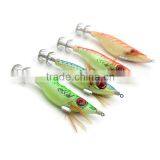 New Arrivel Luminous Tail Cloth Wrapped Squid Jig