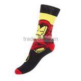 Red and Yellow Iron Man Fashion Socks Man thumbnail-1