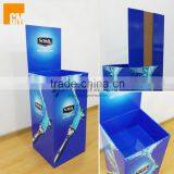2016 High Quality Cardboard Promotional Display Shelf/Supermarket Floor Display/Cardboard Pallet Display Shelf