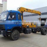 Factory Sale 4ton Mini Swivel Hydraulic Arm Electric Contro Lifting Portable New Crane Mounted Trucks With Winch /ISO9001/SQ4SA2 thumbnail-1