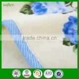 Wholesale 100g Oem Cotton Flowers Peony Printed Velour Towels thumbnail-5