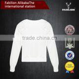 2015 Hot Sale Korean Fashion Hollow Lace Bright Colored Sweater Spring thumbnail-2