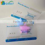 Credit Card Size Plastic Flexible Style Transparent Card
