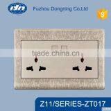 Double 13A Switch Socket/twinelectrical Wall Switch and Socket ZT017