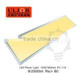 CE ROHS DLC Warm White 1' x 4' LED Panels Ultra Thin 1200x300 Led Panel Lighting for Commercial Lighting thumbnail-5