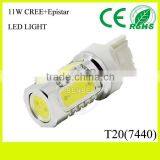 T10 T15 T20 T25 Led Auto Bulb 7440 11W Epistar+CREEs