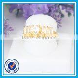 Latest Design Handmade Custom Crystal Lord Rings Gold Ring thumbnail-3