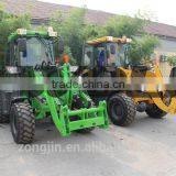 Wolf 1.6t Agricultural Tires Loader Xinchai 498 Euro 3 Engine Loader Compact Loader thumbnail-4