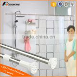 2016 New Design Bathroom Stainless Steel Curved Shower Curtain Rod