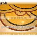 Marble chips flooring