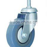 Gray Rubber Swivel Caster Wheel for Furniture thumbnail-1
