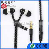 Hot 2016 Fashion Cute Cheap Headphone With Mic Zipper Headphone Cheap Headphone USD1 thumbnail-5
