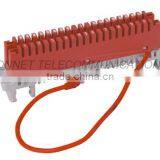 Crimson 10 Pair Profile Earth Module With Yellow Green Cable