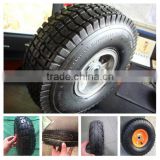 China industry of small pneumatic machine wheel wheelbarrow wheel 3.50-4