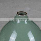 Longquan Celadon Small Ceramic Vase Simple Modern Home Tea Flower Holder Home Decorations Chazhuo thumbnail-1