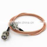 BNC Male Plug to BNC Male Plug RG316 Pigtail RF Jumper Cable 100cm thumbnail-2