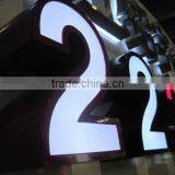 Customized Long Durable Stainless Steel Surface Led Number Sign thumbnail-2