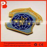 Directly Factory Professional Customized Merrowing Border Embroidery Patch