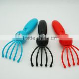 New Electronic vibrating head plastic octopus massager