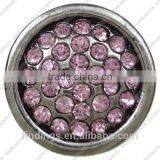 CJ4738 High Quality Metal Fancy Buttons for Woman Bracelet Quality Rhinestone Snap Button