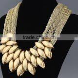 New Design Bib Necklace,fashion Imitation Jewelry Necklace