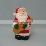 Electronic Santa Claus shinning toy with instrument