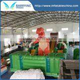 2016 funny inflatable dinosaur park , inflatable dinosaur bounce house