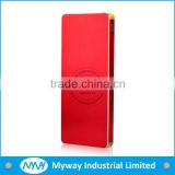 MYWAY new products 2014 super slim 12000mah lithium polymer power bank