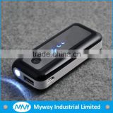MYWAY bulk cheap Special design LED flash power bank for hot OEM