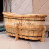 Chinese unique wooden bathtub elegant massage tub shower tub