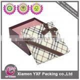 Gift Packaging Box With Classical Plaid Pattern Style thumbnail-3