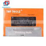 Black Finishing Nails Of Different Sizes