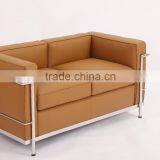 Bauhaus Furniture Supplier Le Corbusier LC2 Sofa Replica thumbnail-5