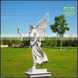 Western European Bronze Goddess of Victory Figure Sculpture in Rome thumbnail-4