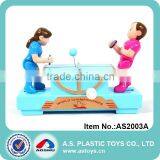 Novelty Plastic Wind up Table Tennis Game Toy for Baby thumbnail-3