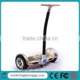 Safe Handlebar Electric Self Balancing Scooter 2 Wheels 10 Inch With Samsung Battery