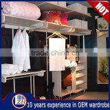 Guangzhou Mobile High Gloss Open Wardrobe in Fancy Design thumbnail-3