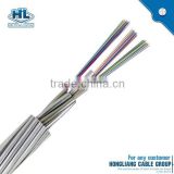 OPGW 220kv 24 core single mode high intensity aluminum alloy conductor Multiple loose tube type Optical Fiber Composite Wire