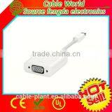 High Speed Mini Displayport to VGA Cable Male to Female / Mini DisplayPort to VGA Cable thumbnail-1